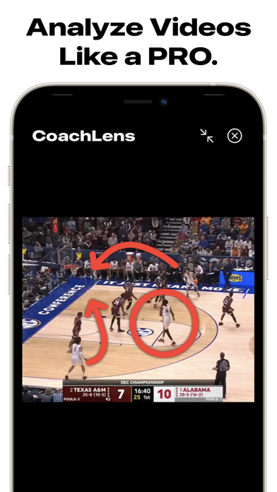 CoachLens: Video Coaching App Screenshot