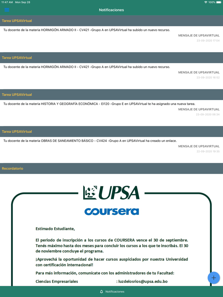 #3. UPSAnet (iOS) By: FUNDACION UPSA