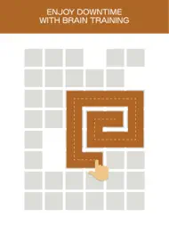 Fill one-line puzzle game ipad bilder 1