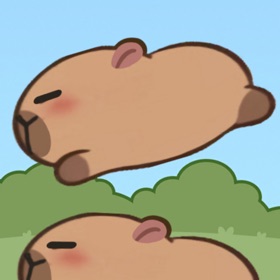 Capybaradom Stack - Sort Jam