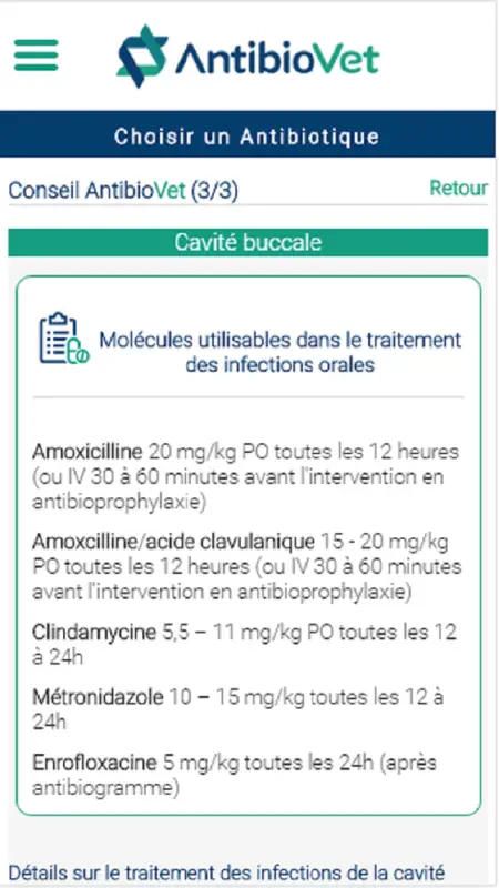 AntibioVet : Chiens et Chats screenshot 3 of 3