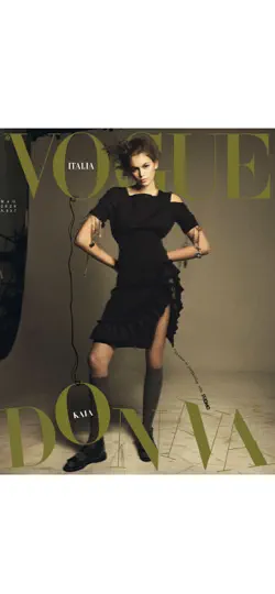 Скриншот VOGUE ITALIA на iPhone 4