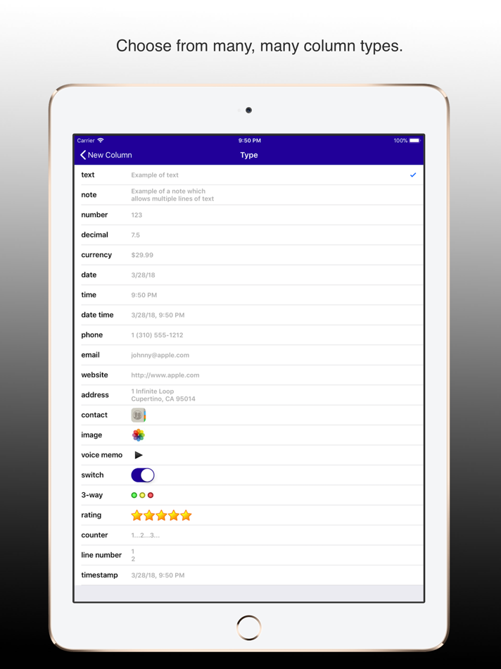 #5. Infinity Lists (iOS) Podle: Elijah Rappaport