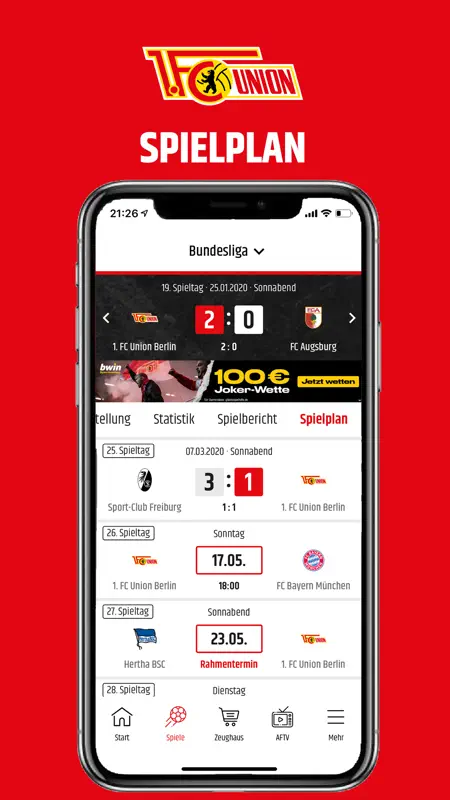 1. FC Union Berlin screenshot 9 of 10