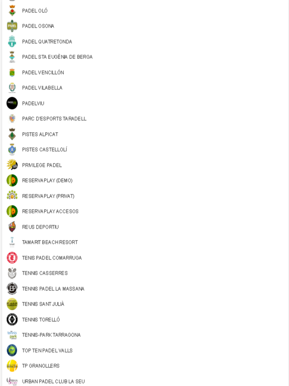 Screenshot #4 pour ReservaPlay