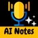 Voice Notes AI Notetaker ZIVO app icon - Productivity app for iPhone