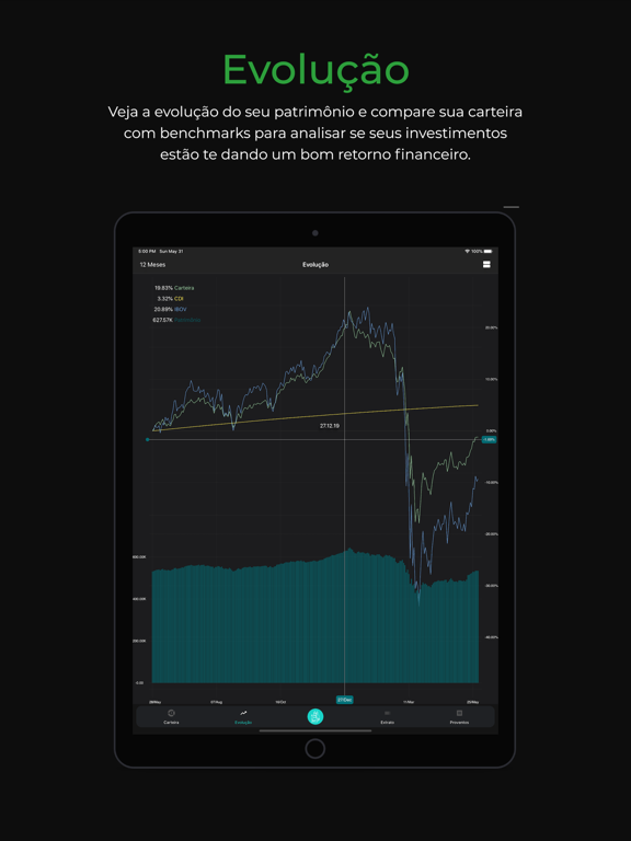 TradeMap: Acompanhe suas ações iPad screenshot 8 - Finance app