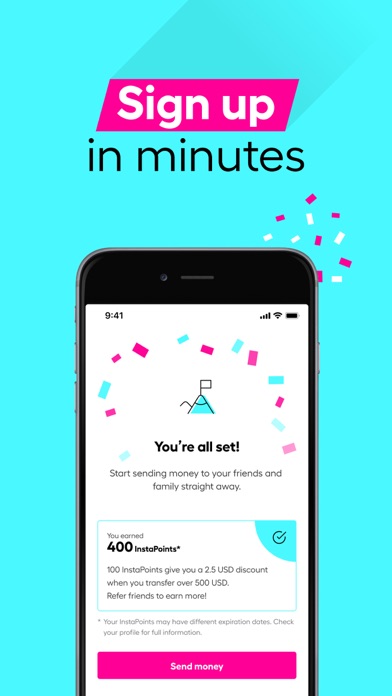 Instarem: Send money abroad Screenshot