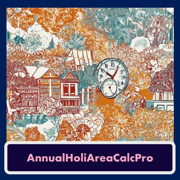 AnnualHoliAreaCalcPro