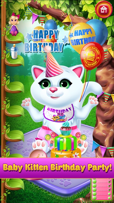 Screenshot #2 pour New Baby Pet Kitten Cat Games