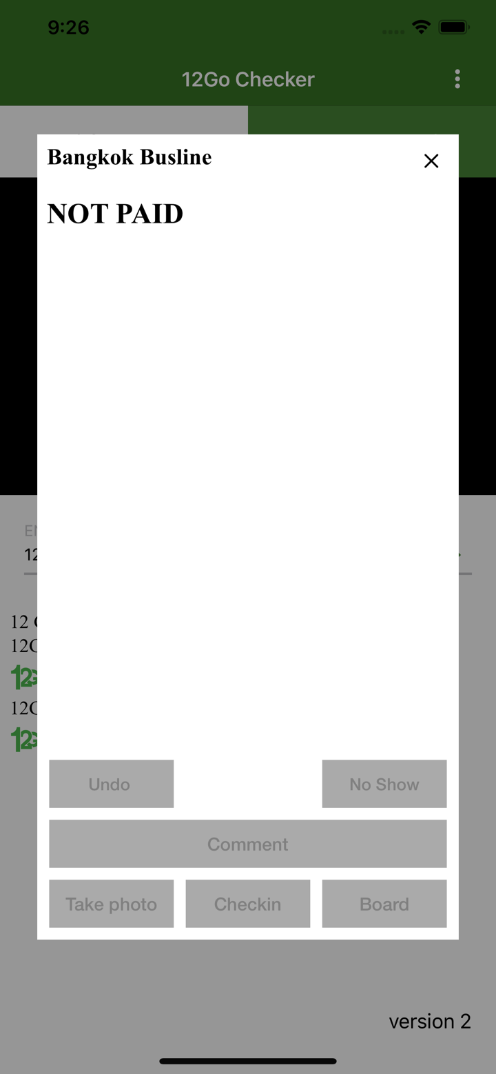 12Go: Checker screenshot 3