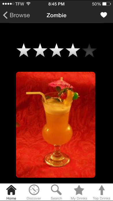 iBartender Cocktail Recipes Screenshot