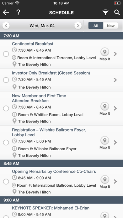 PREA Conferences Screenshot 4 of 8