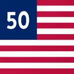 50 Flags: state flag stickers App Cancel