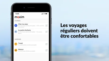 maxim — commande de véhicules