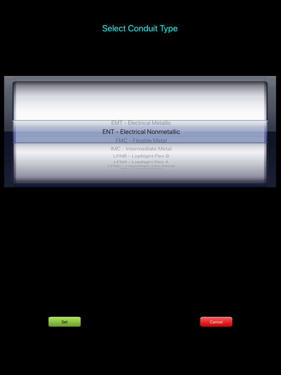 Electrical Calc Elite iPad screenshot 5 - Utilities app