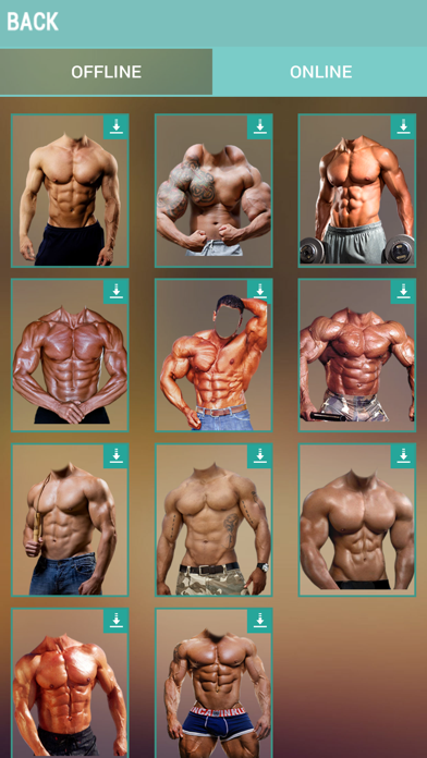 AI Body Builder : Muscle Photo iPhone screenshot 5 - Photo & Video app