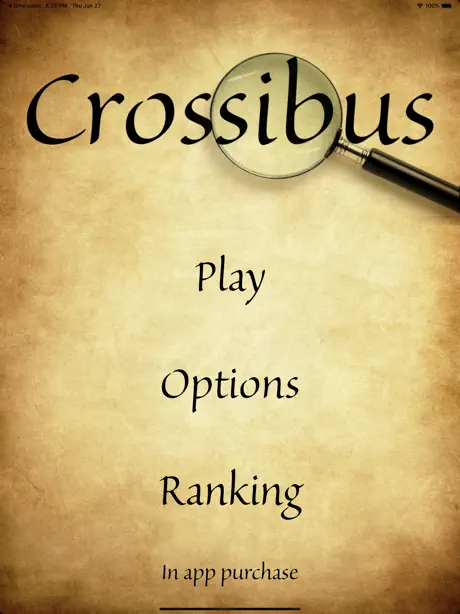 Crossibus - Word Search Puzzle