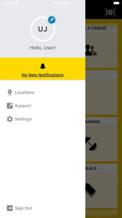 Screenshot #3 pour GoFit Gym