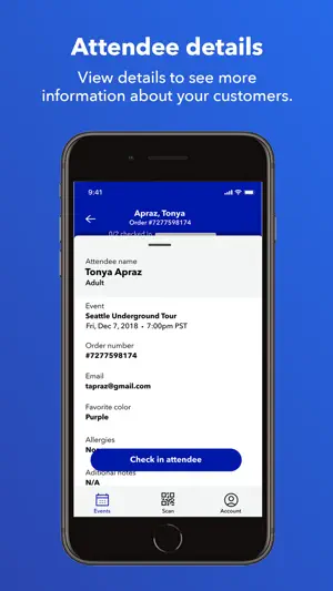 Experiences Check-In App screenshot 4