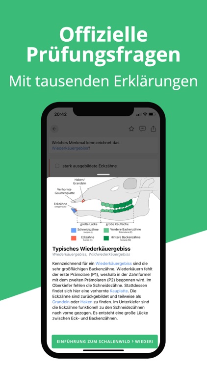 Waidwissen: Jagdschein App