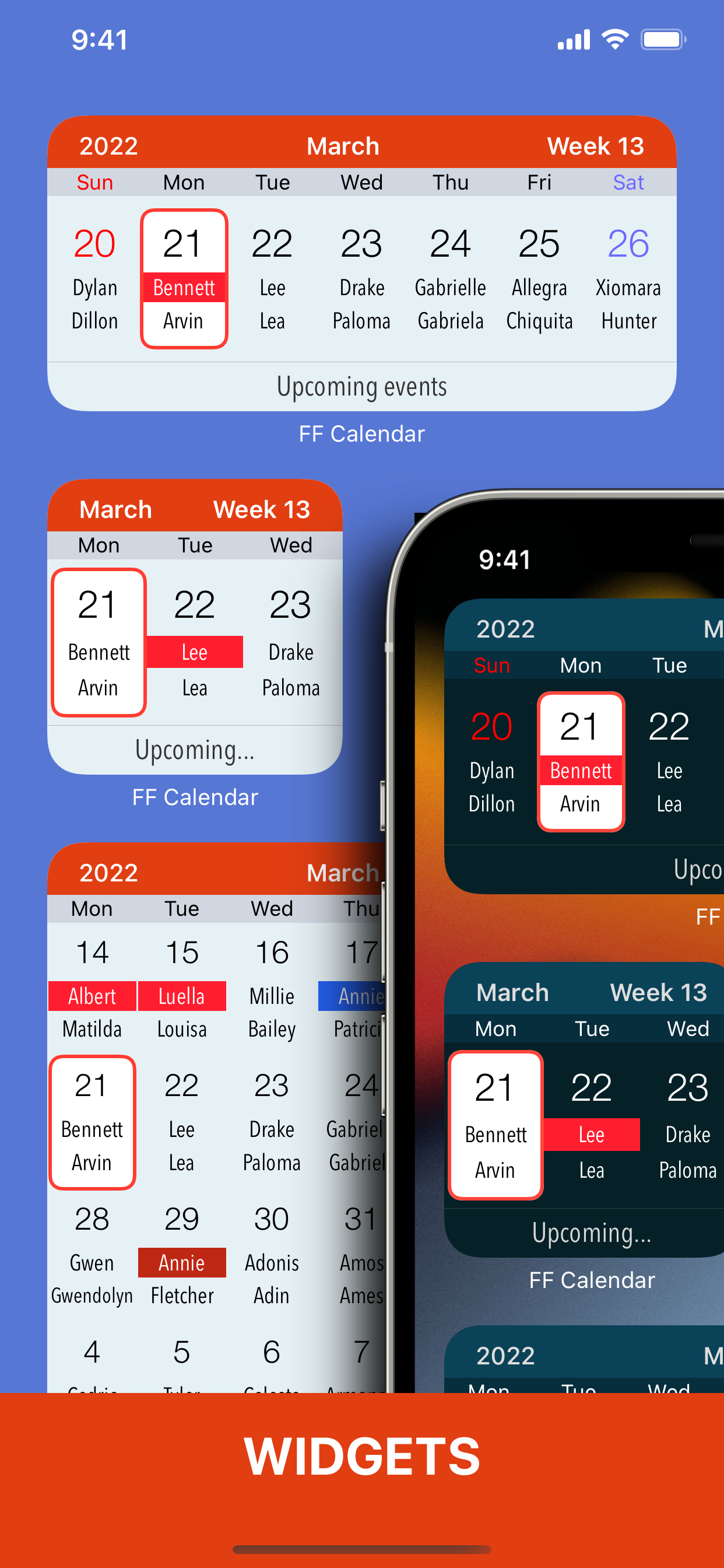 Family & Friends Calendar