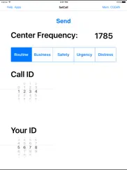 selcall selective calling tone generator ipad capturas de pantalla 2