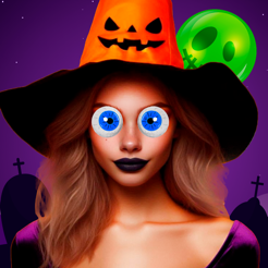 ‎Halloween Stickers Foto Editor