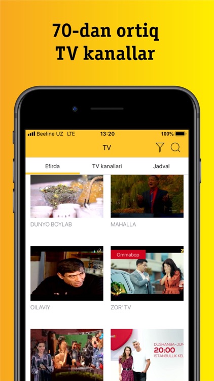 Beeline TV Uzbekistan screenshot-3