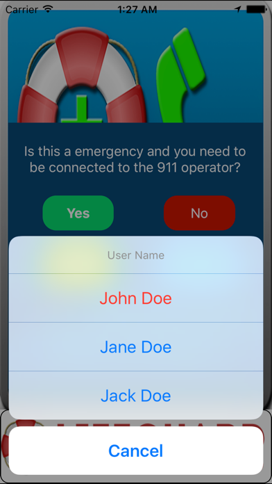 Screenshot #1 pour 911PROTECTOR+