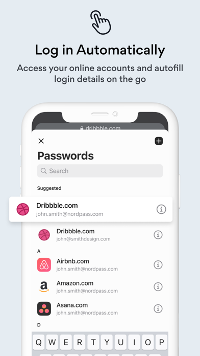 NordPass® Password Manager Screenshot
