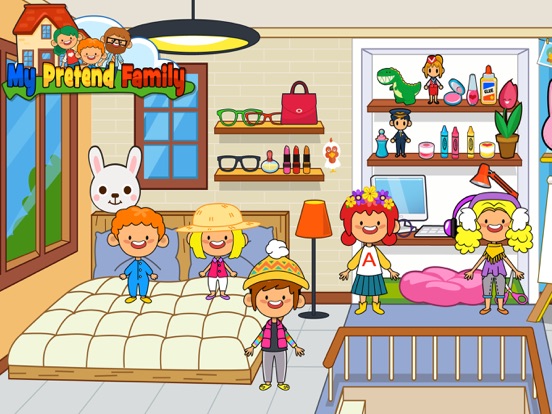 My Pretend Home & Family iPad screenshot 4 - Education app