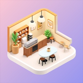 Sticker Scene: Isometric Art