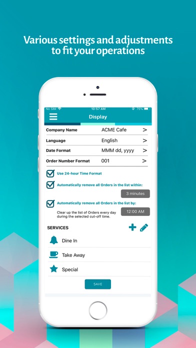 OrderReady TV Screen Alert iPhone screenshot 5 - Business app