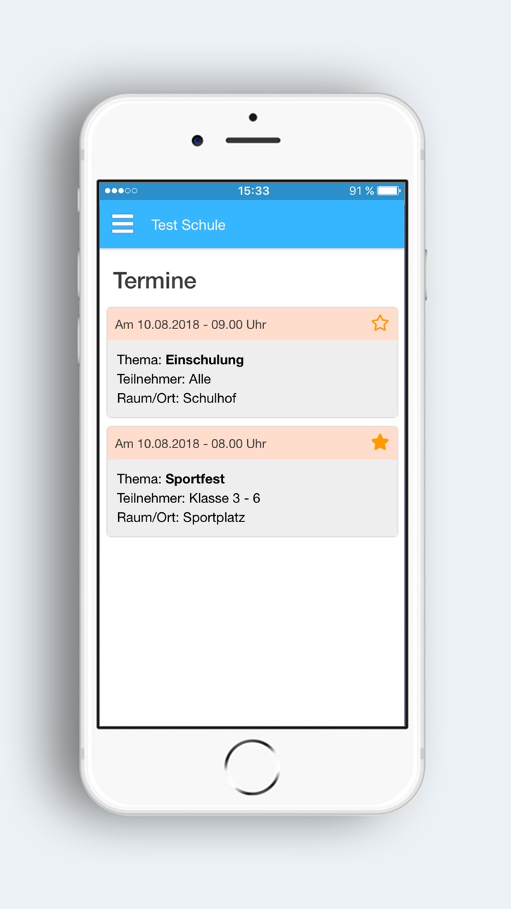 iPhone screenshot