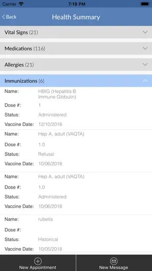 talkPHR screenshot 3