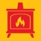 mWoodstove is designed to assist you in maintaining optimal burning temperatures for your wood stove