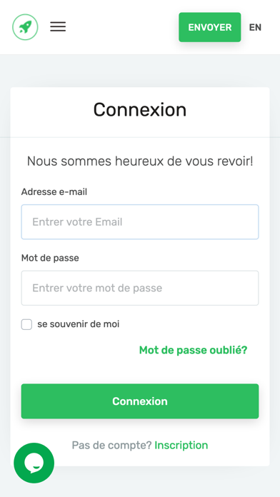 Transfergratis, money transfer Screenshot