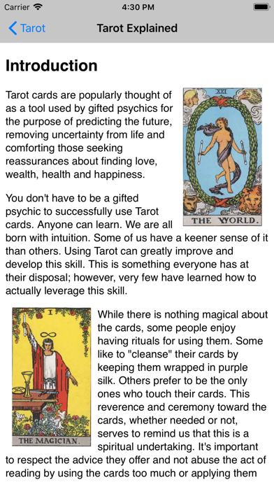 Tarot & Numerology Screenshot