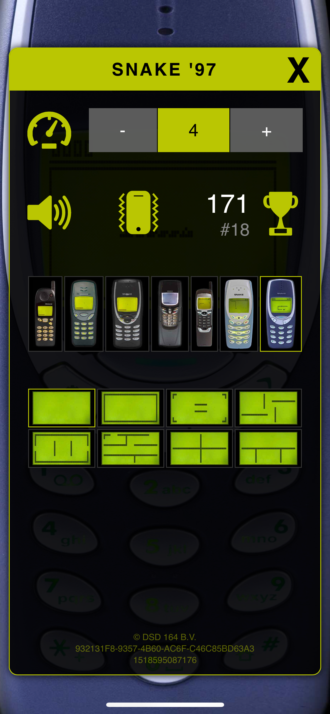 Snake '97: retro phone classic