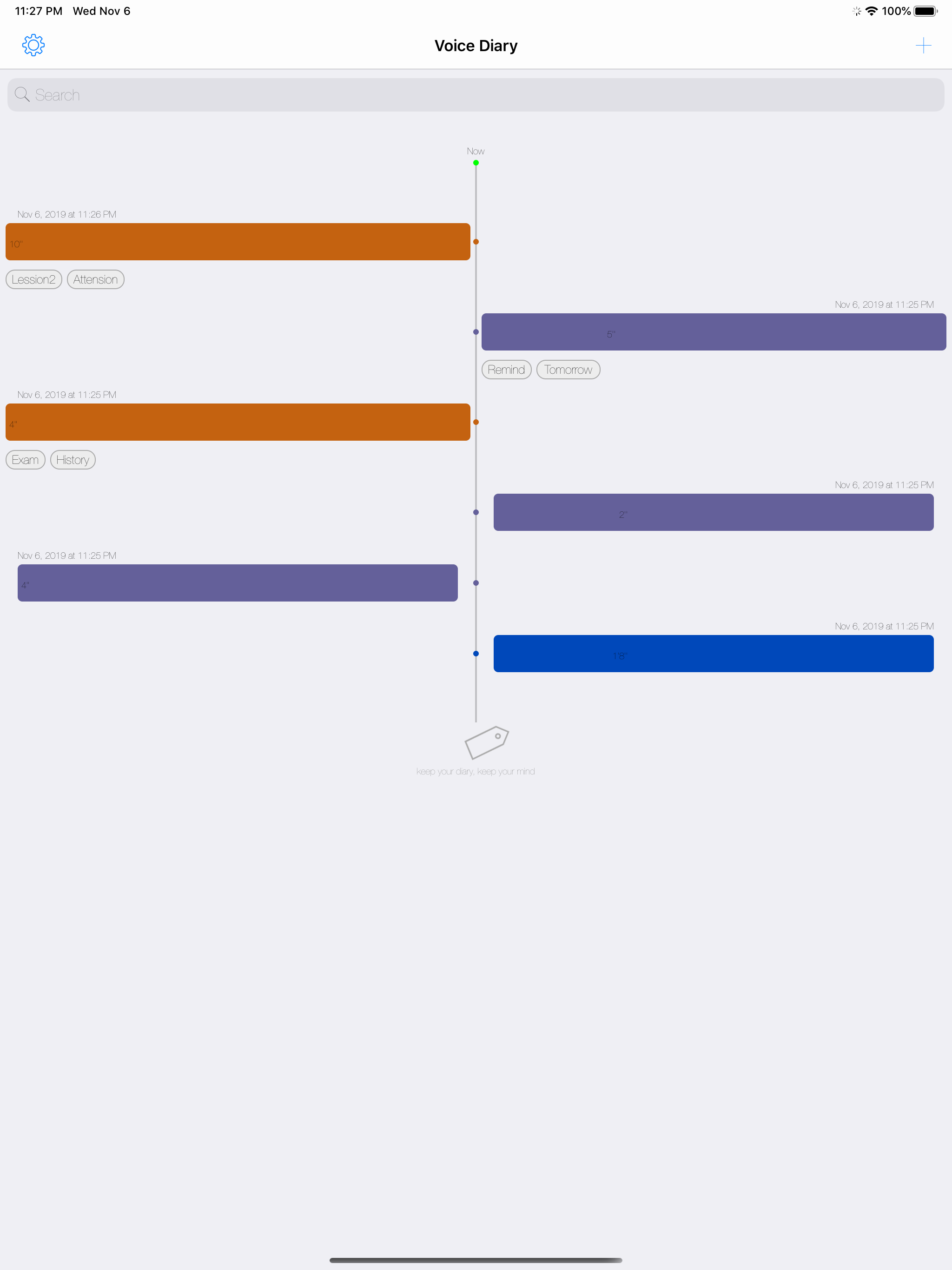 Voice Diary - Audio Transcribe