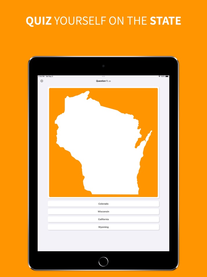 #3. States - Flashcards and Quiz (iOS) 由: Brainoodle LLC