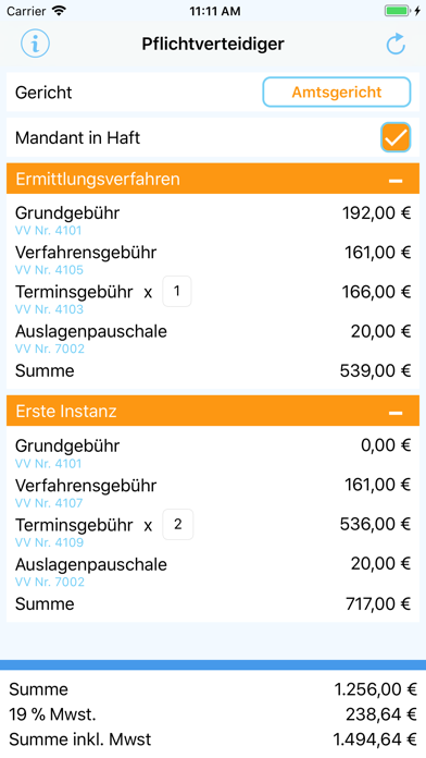 Screenshot #3 pour RVG STRAFVERTEIDIGER BEX