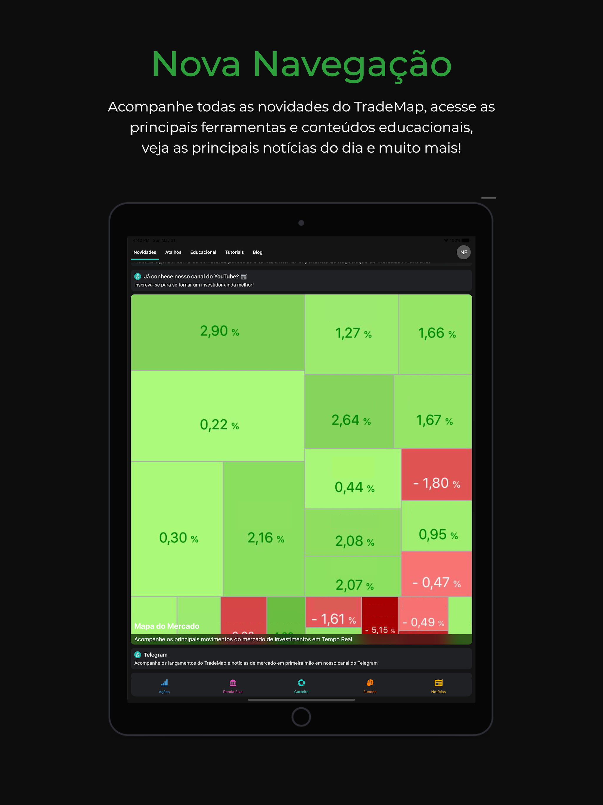 TradeMap: Acompanhe suas ações screenshot 7