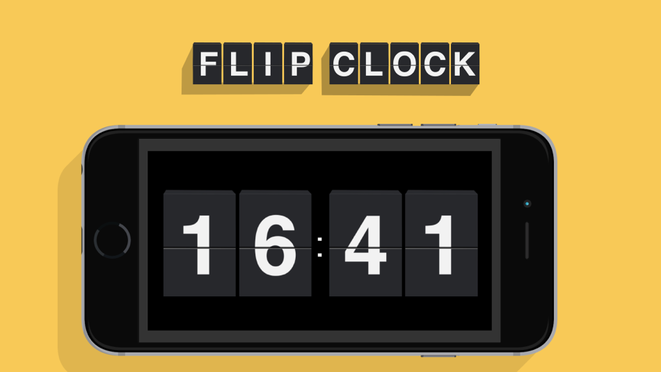#1. Flip Clock Pro (iOS) Von: Bahtiyar Polat
