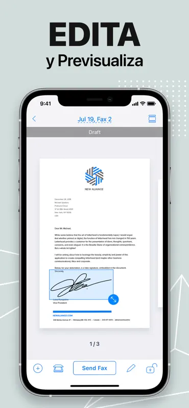 FaxFree: Enviar fax con iPhone screenshot 5 of 8