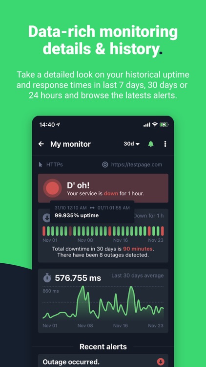 UptimeRobot: Monitor anything! screenshot-3
