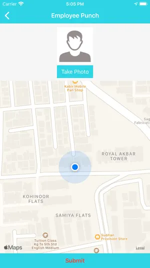 AttendanceApp. screenshot 3