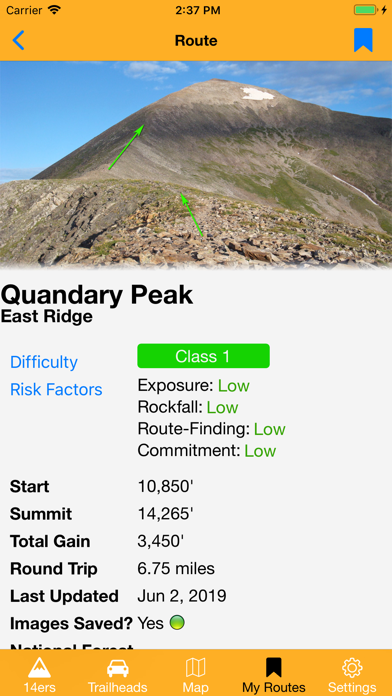 Screenshot #3 pour 14ers.com