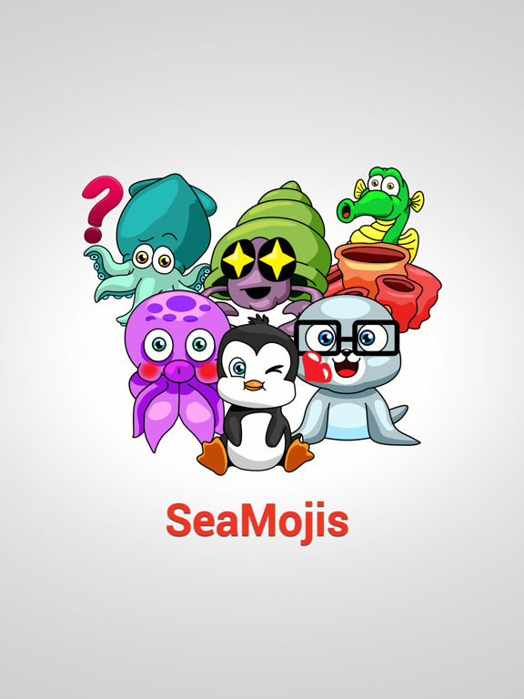 Screenshot #4 pour Seamoji - Sea Animal Emojis